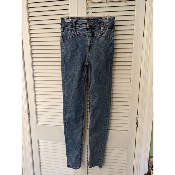 American Eagle Outfitters Denim - American eagle super high rise jegging jeans